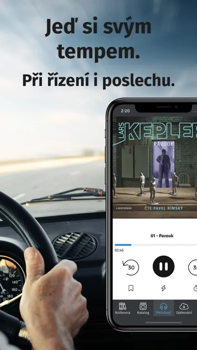 Скриншоты Audiolibrix - Audioknihy