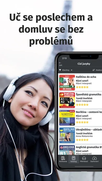Скриншоты Audiolibrix - Audioknihy