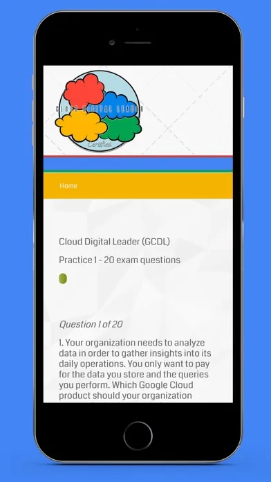 Скриншоты Cloud Digital Leader