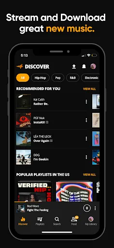 Audiomack: Music Downloader スクリーンショット