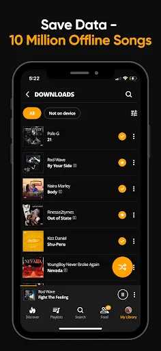 Audiomack: Music Downloader スクリーンショット