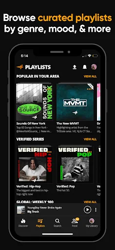 Audiomack: Music Downloader スクリーンショット