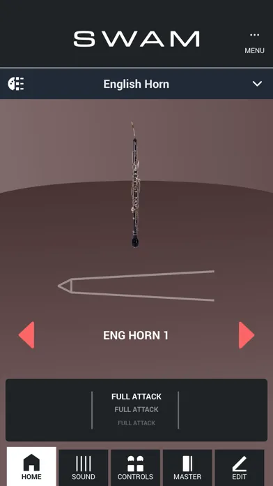 Ảnh chụp màn hình của SWAM English Horn
