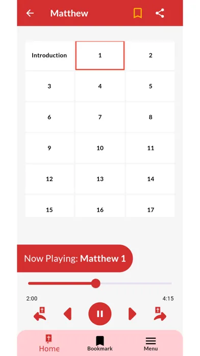Audio NCB(New Community Bible) Screenshots