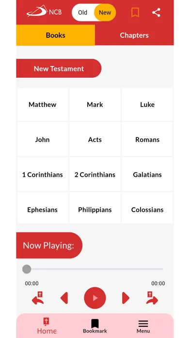 Audio NCB(New Community Bible) Screenshots