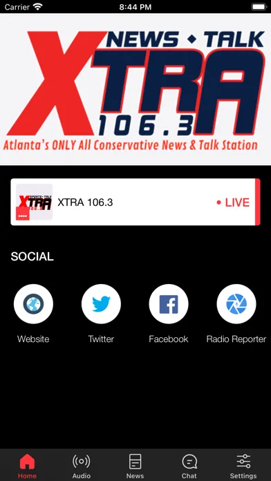 Capturas de pantalla de XTRA 106.3