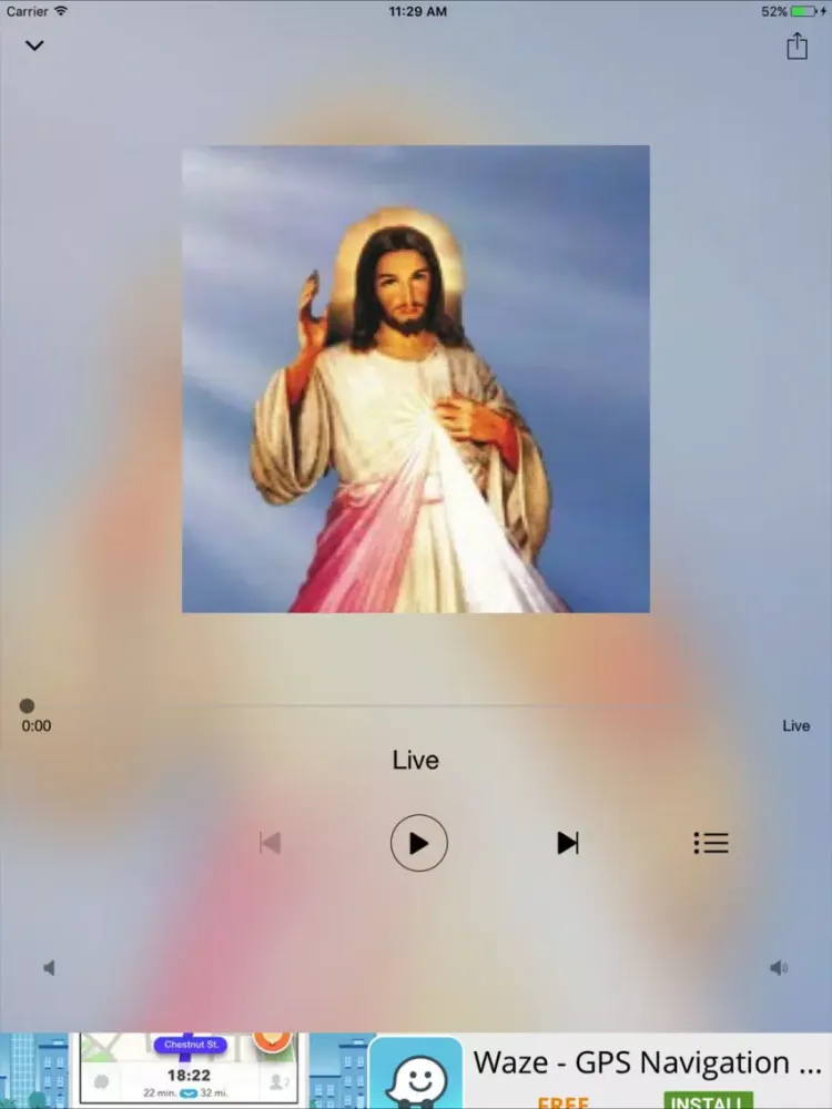 Скриншоты Divine Mercy Vietnamese Radio iPad 