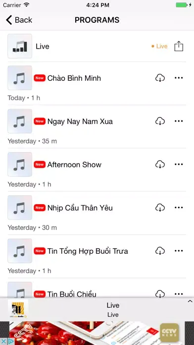 Radio Little Saigon سکرین شاٹس