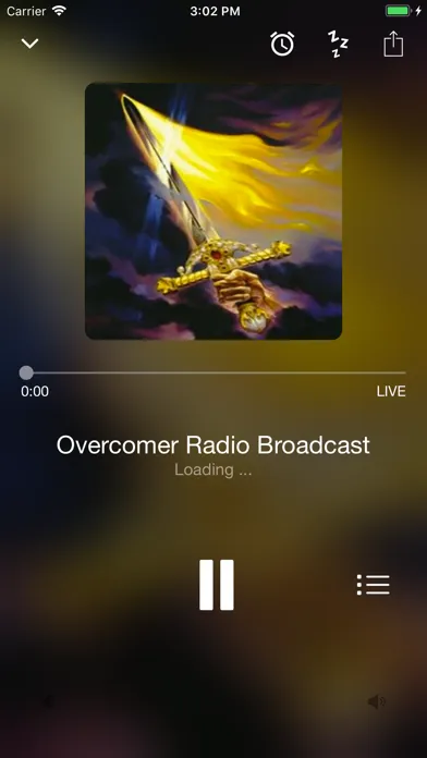 Captures d'écran de Overcomer Radio Broadcast