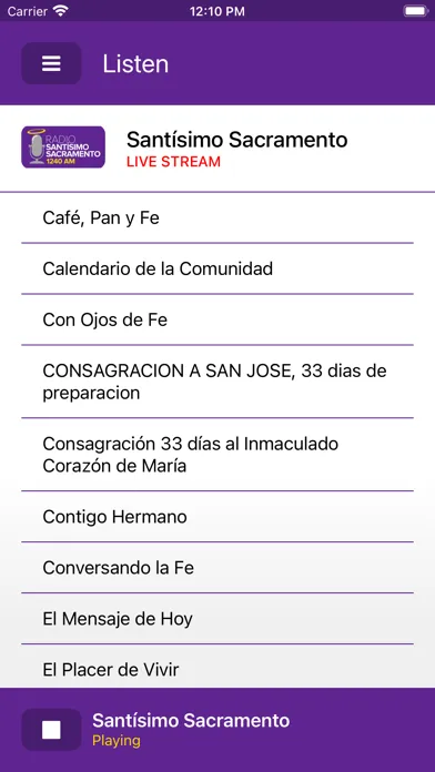 Radio Santísimo Sacramento应用截图