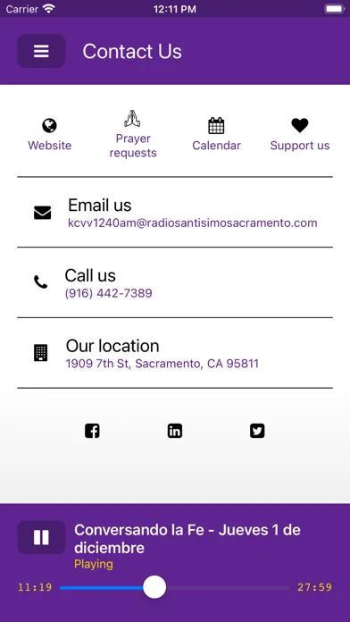 Radio Santísimo Sacramento应用截图