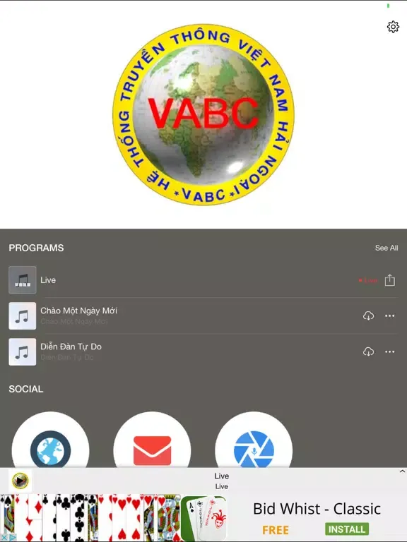 تصاویر Radio Viet Nam Hai Ngoai DC iPad 