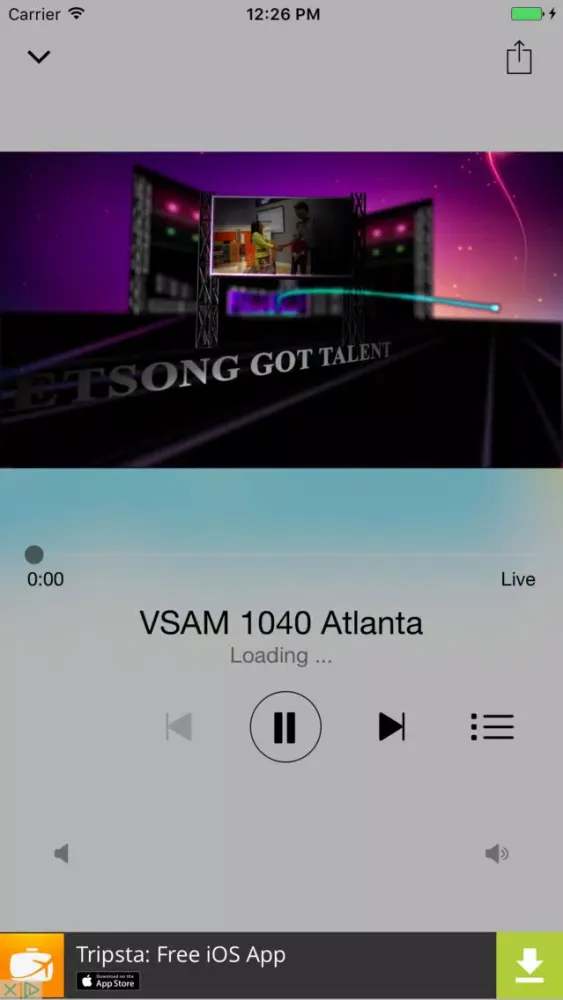Capturas de tela do VSAM 1040 AM Atlanta