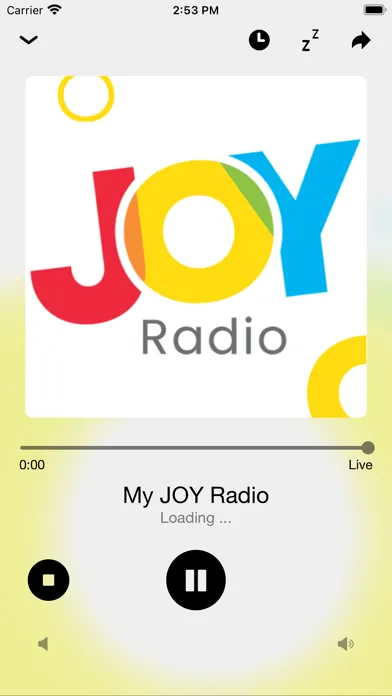 Capturas de tela do My Joy Radio