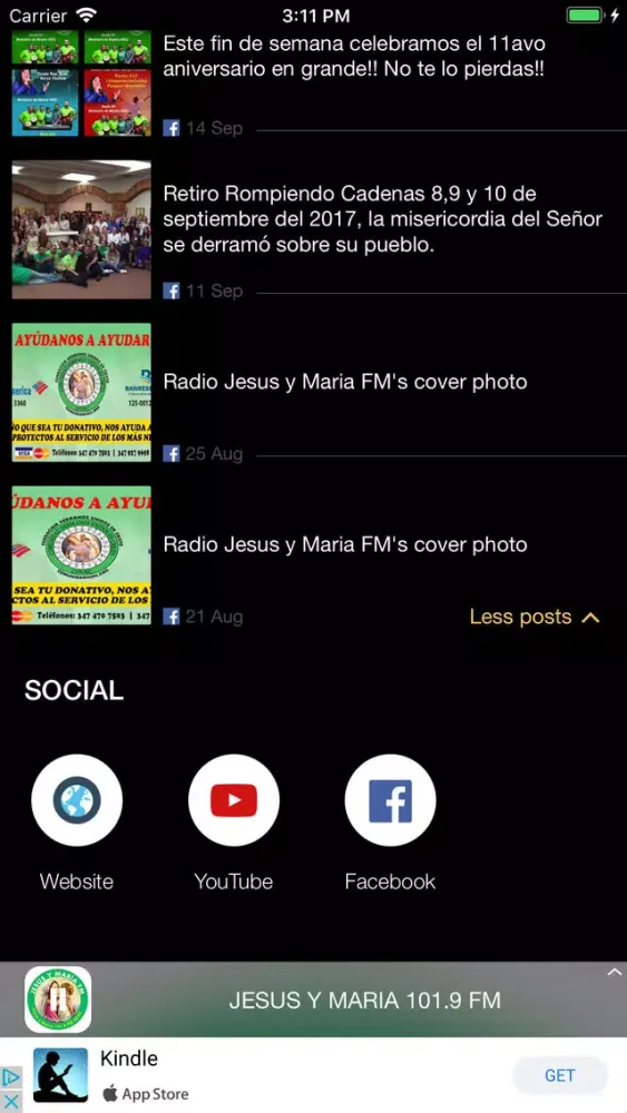 JESUS Y MARIA 101.9 FM スクリーンショット