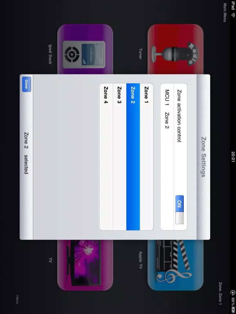 Opus Remote iPad  スクリーンショット