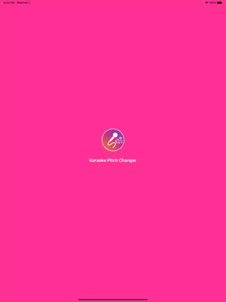 Capturas de tela do Karaoke Pitch iPad 