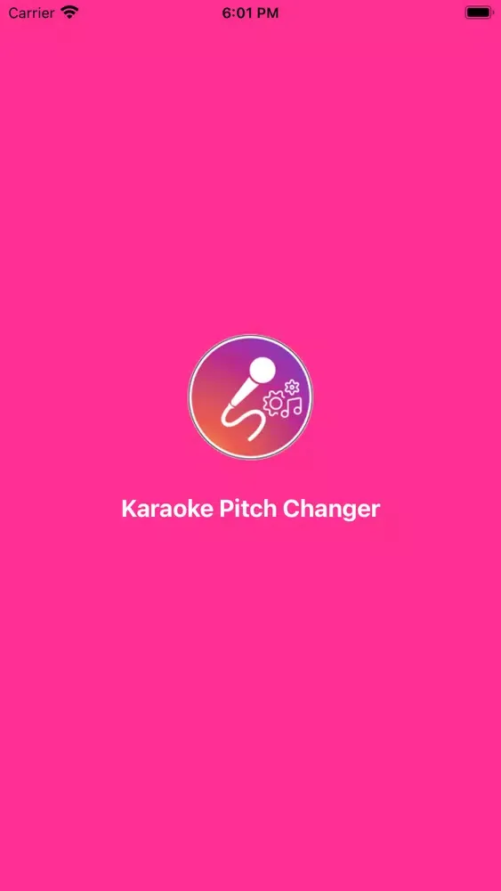 Capturas de tela do Karaoke Pitch