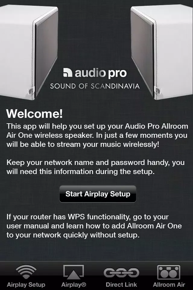 Audio Pro Air Screenshots