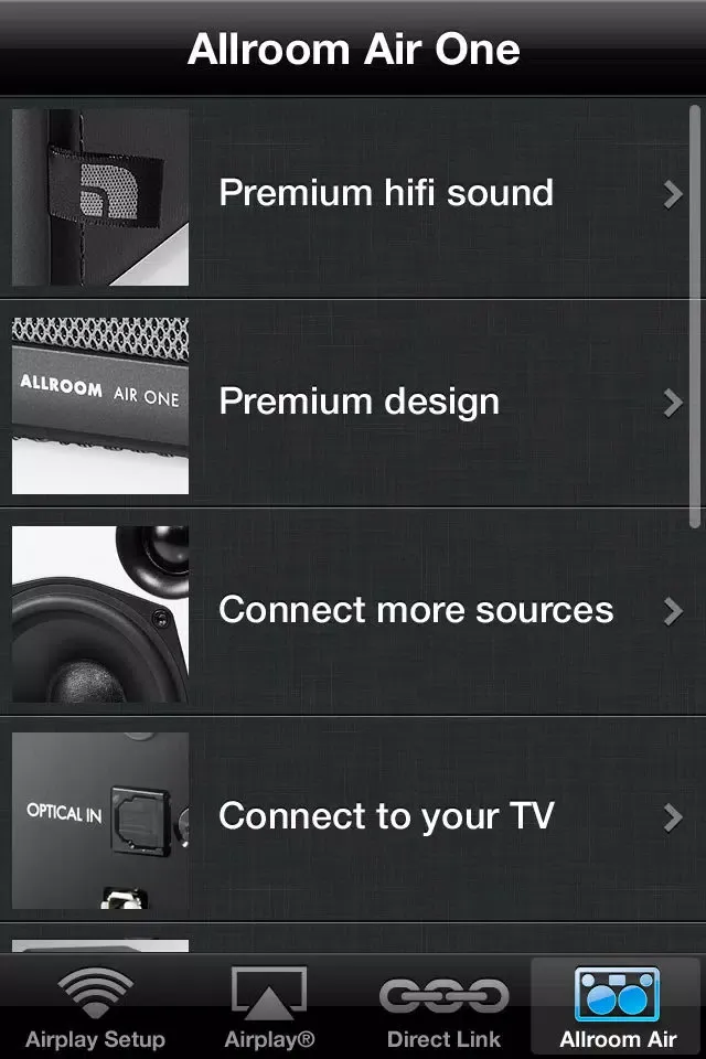 Audio Pro Air Screenshots