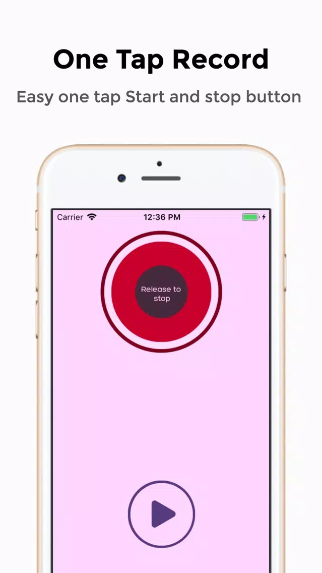 Ảnh chụp màn hình của VoiCee -Automatic Voice record