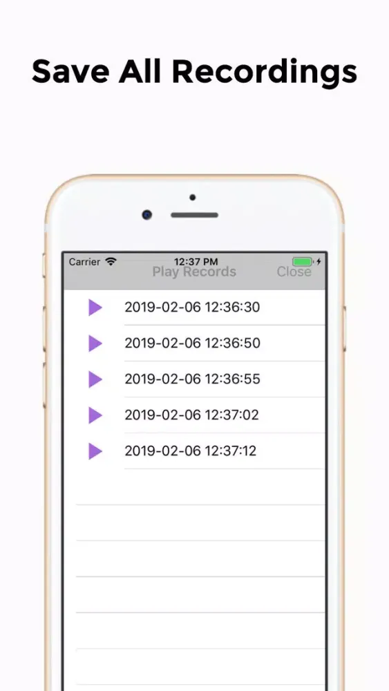 تصاویر VoiCee -Automatic Voice record