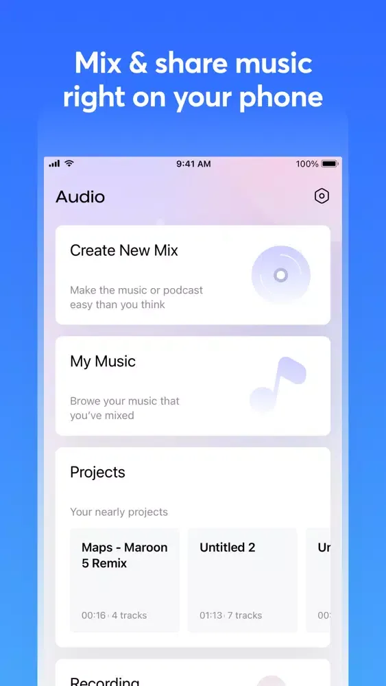 Audio: Audio Editor سکرین شاٹس