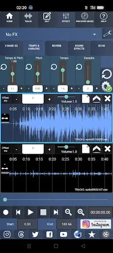 Audiosdroid Audio Studio Screenshots