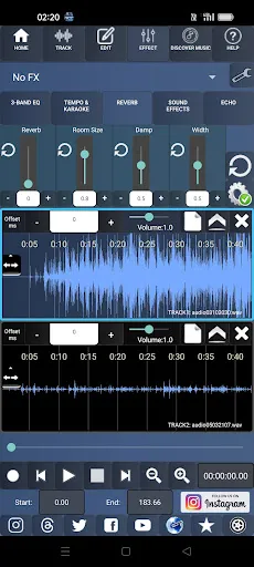 Audiosdroid Audio Studio Screenshots