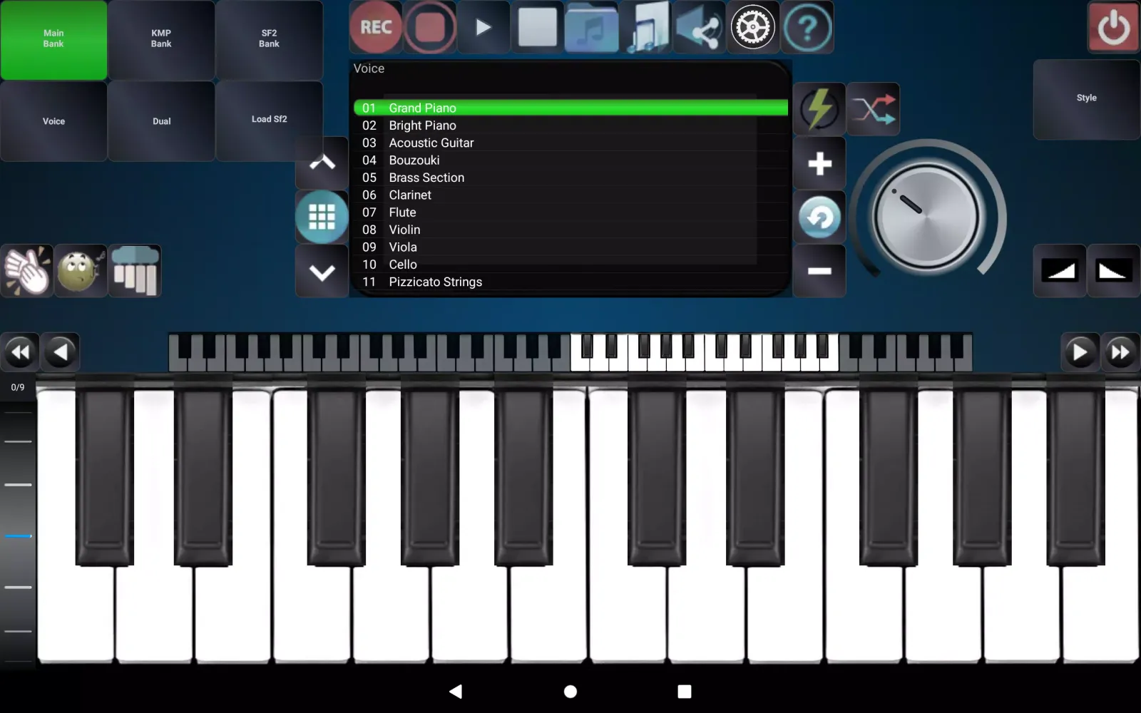 Soundfont Piano Ekran Görüntüleri