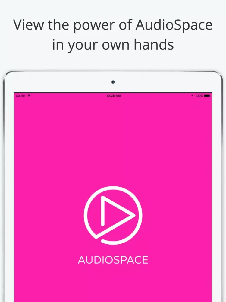 AudioSpace iPad 应用截图