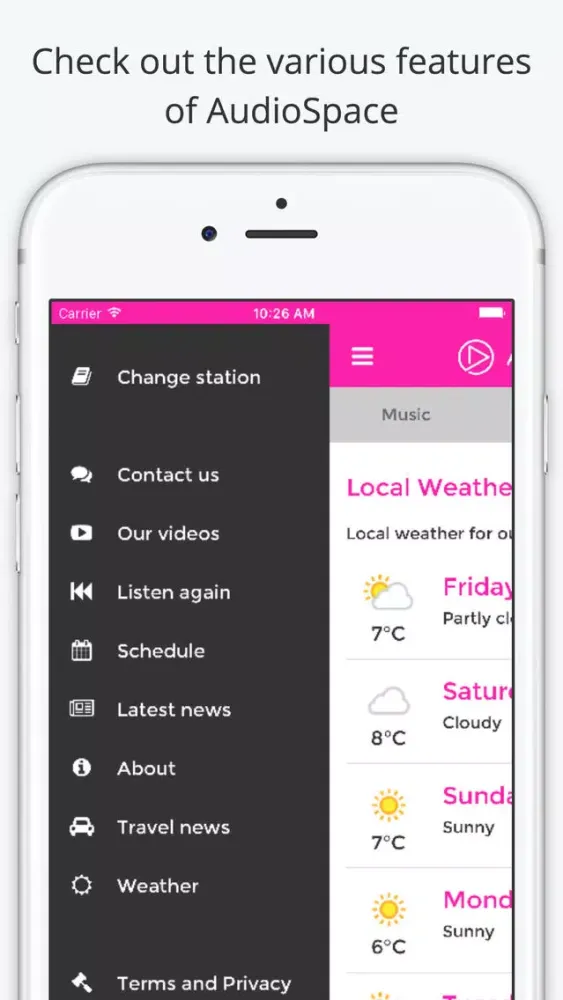AudioSpace应用截图