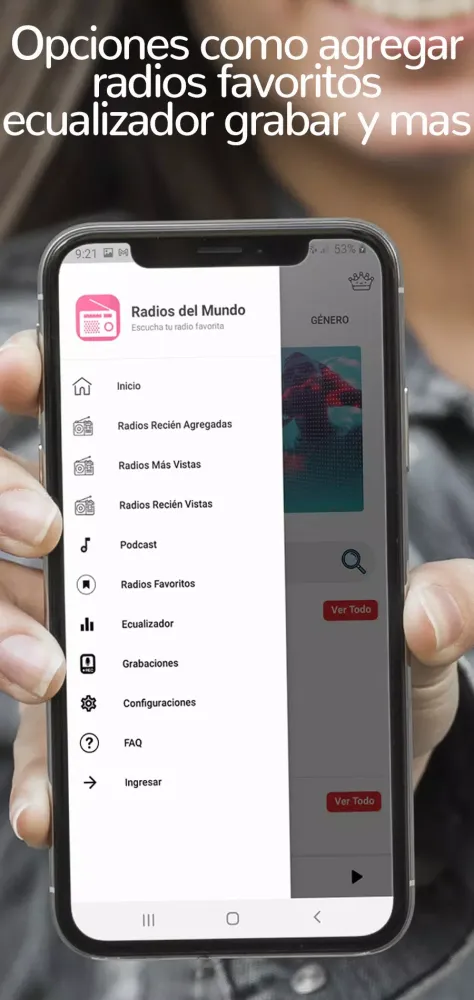Radios del Mundo Online Screenshots