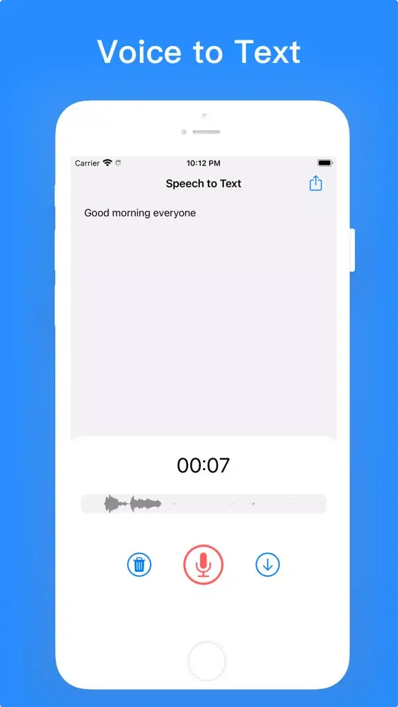 Capturas de pantalla de Voice to text - Voice recorder