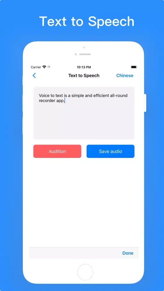 Capturas de pantalla de Voice to text - Voice recorder