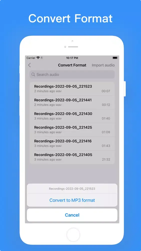 Capturas de pantalla de Voice to text - Voice recorder