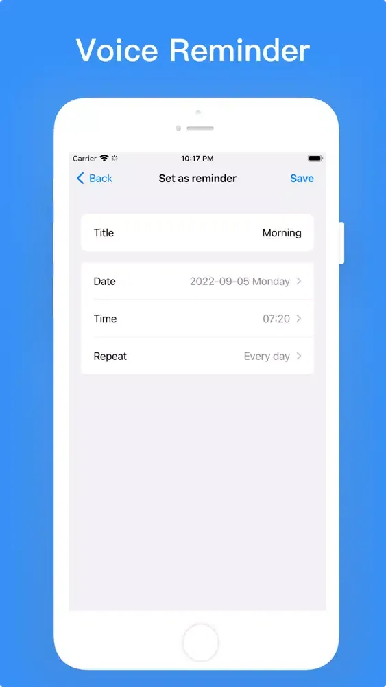 Capturas de pantalla de Voice to text - Voice recorder