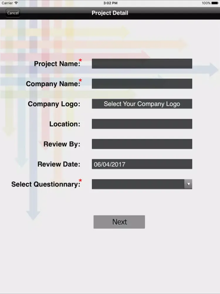 Audit app - Quality Audit, Risk assessment iPad  스크린샷