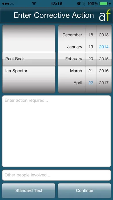 AuditForm Screenshots