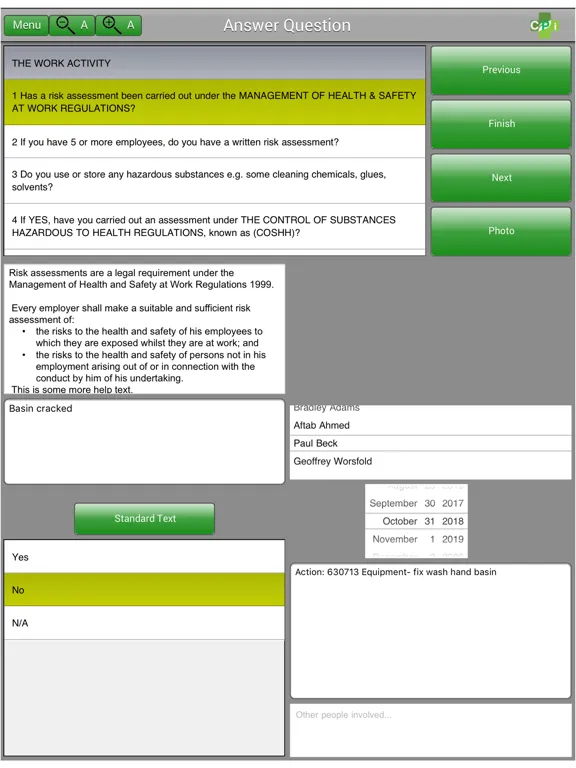 CAREAudits iPad  স্ক্রিনশট