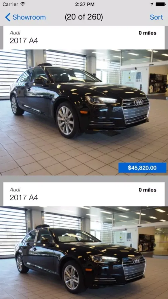 Audi West Chester DealerApp スクリーンショット
