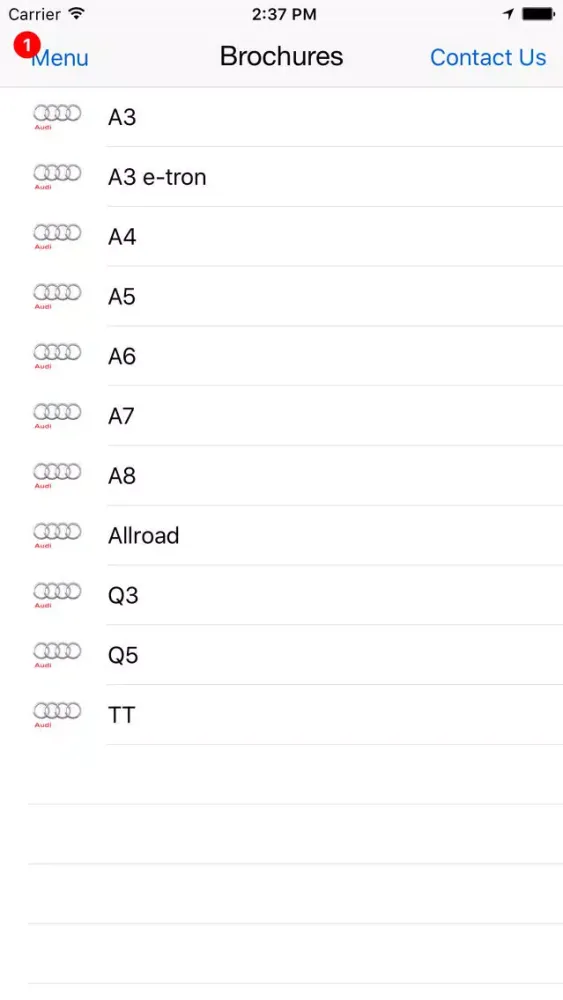 Audi West Chester DealerApp スクリーンショット