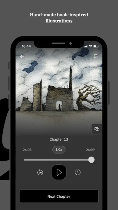 Audrey: Guided audiobooks スクリーンショット