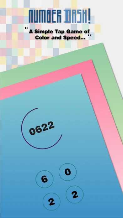 Ảnh chụp màn hình của Number Dash! - Best Free Digits Tap Game to Elevate Memory and Cognito