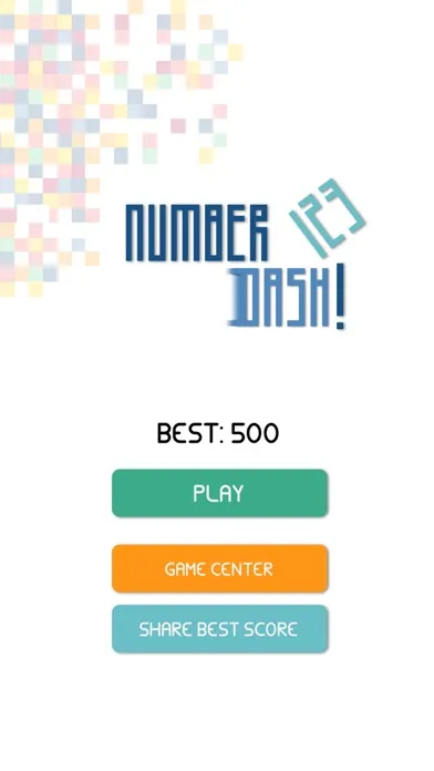 Ảnh chụp màn hình của Number Dash! - Best Free Digits Tap Game to Elevate Memory and Cognito