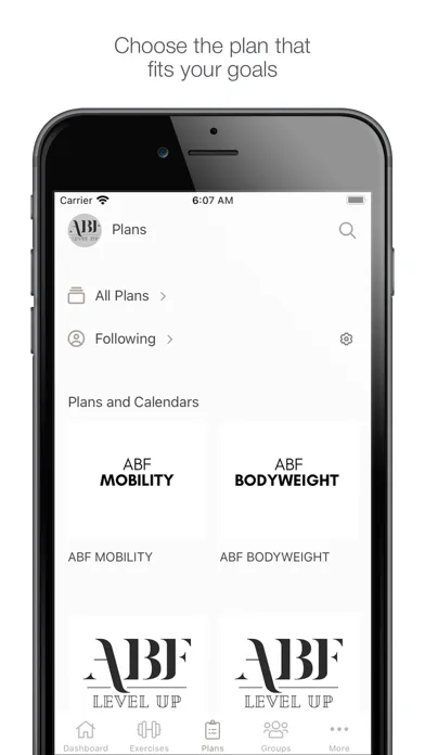 Audrey Bowman Fitness Screenshots