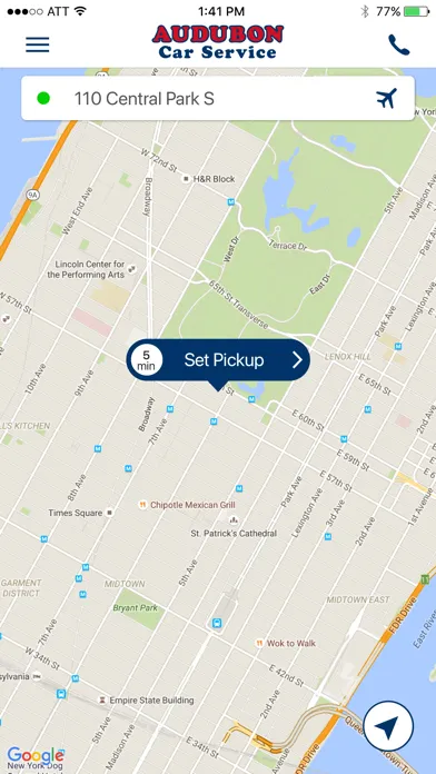 Audubon Car Service Screenshots