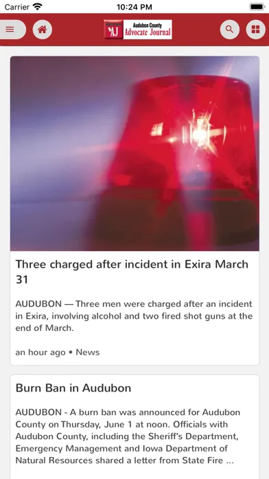 Audubon County AdvocateJournal Screenshots