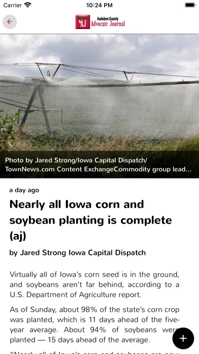 Audubon County AdvocateJournal Screenshots