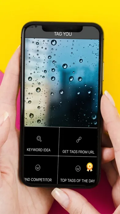 Capturas de tela do TagsYou